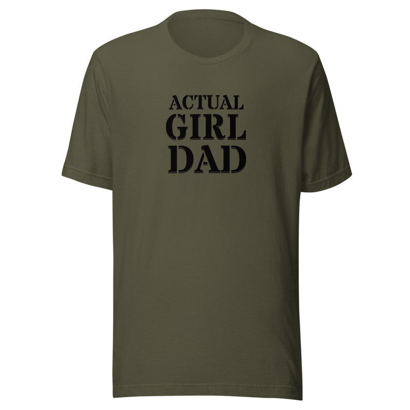 "Actual Girl Dad" Actual Girl T-shirt - for Men – Image 8