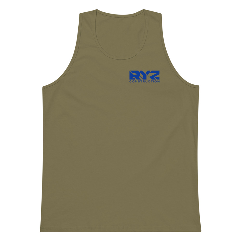 Men’s premium tank top – XL, Military Green
