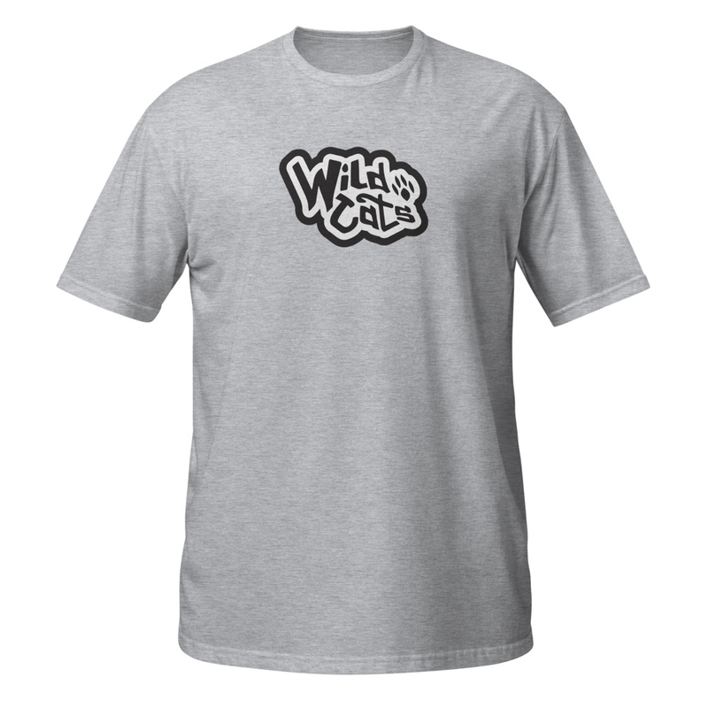 Wildcats Short-Sleeve Unisex T-Shirt – S, Sport Grey