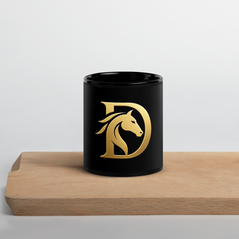 Black Glossy Mug