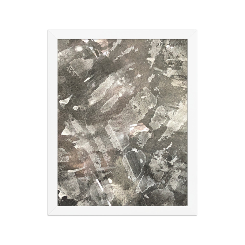 Perceptual Field 0261 – No Problem Whatsoever – Framed Print