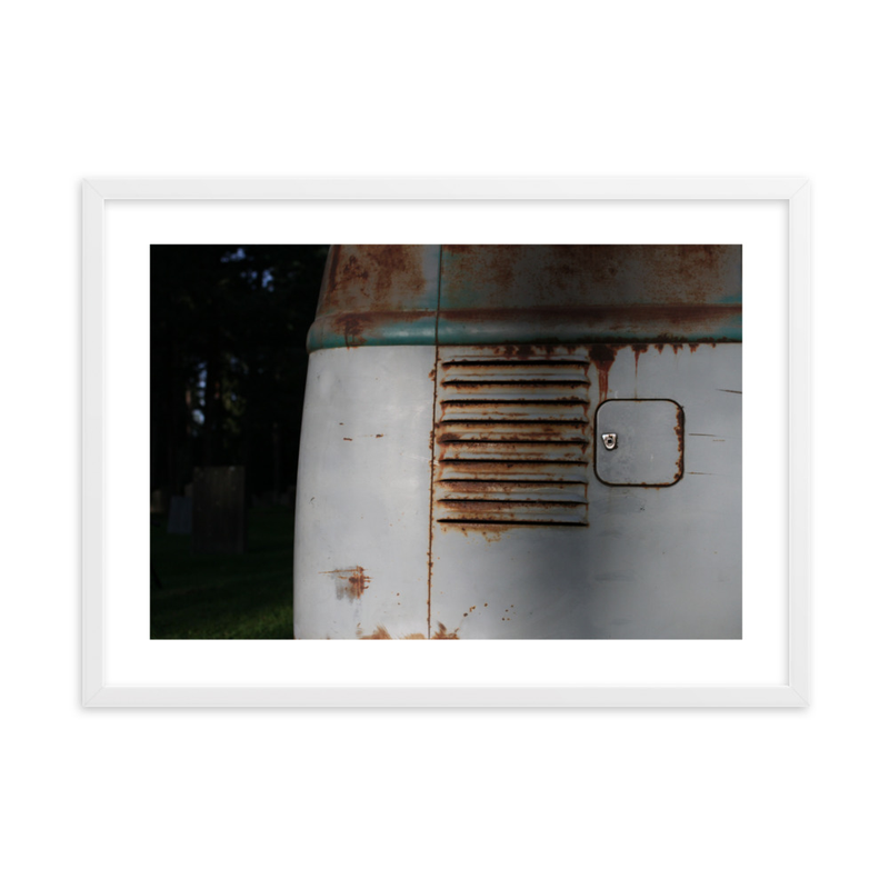 Kleinbus engine air vent - from dead to rust (cm)