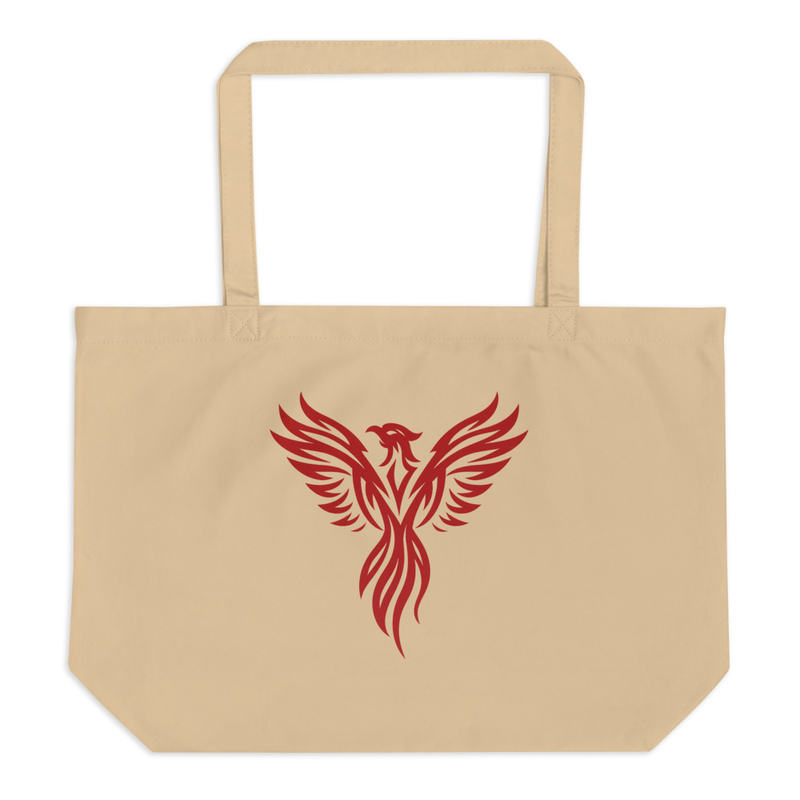 Large organic tote bag