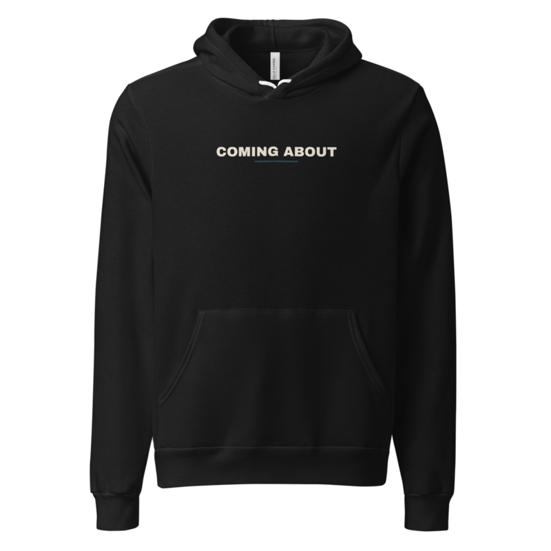 COMING ABOUT Hoodie — Sailing merch