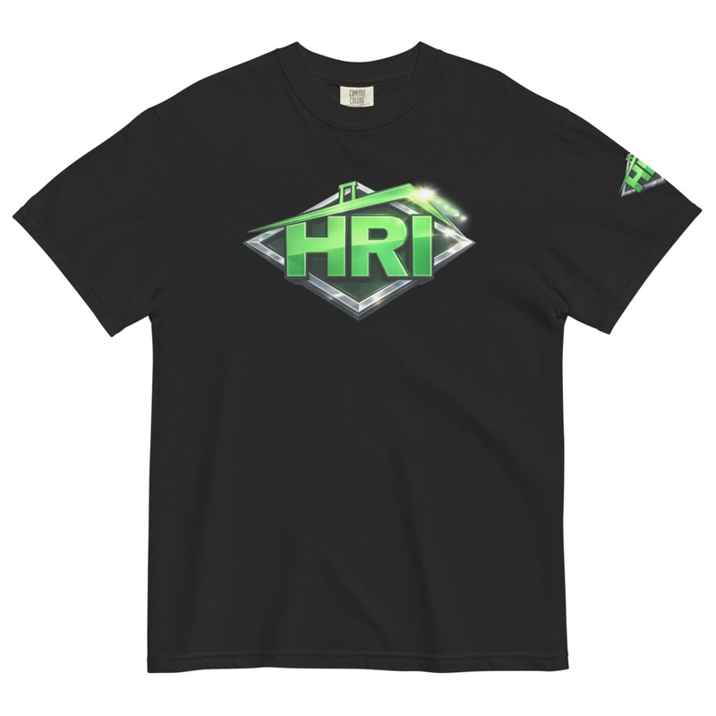 HRI 3D garment-dyed heavyweight t-shirt