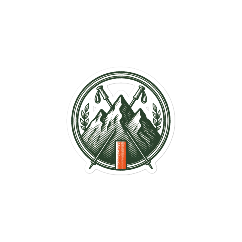 The Triple Crown Sticker — Thru-Hiking merch