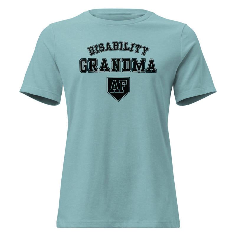 Disability Grandma AF *black text*