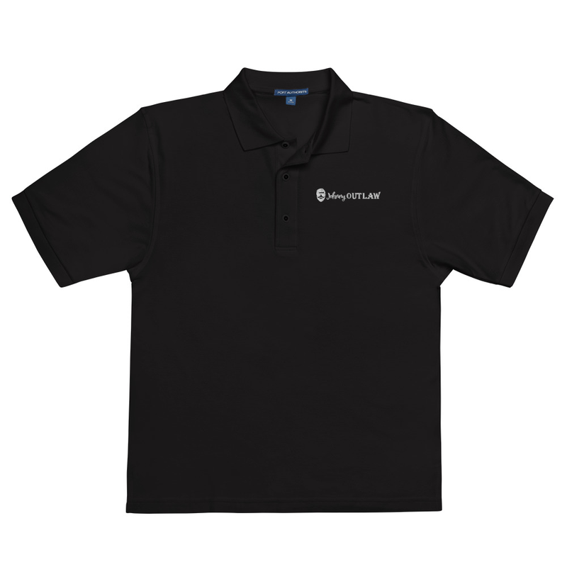 Johnny Outlaw Men's Premium Polo