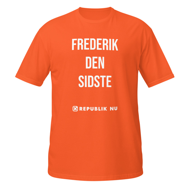 T-Shirt Frederik den Sidste  – Orange