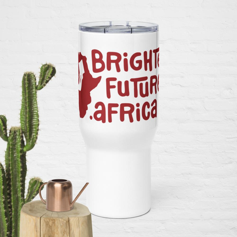 Brighter Futures Travel mug with a handle