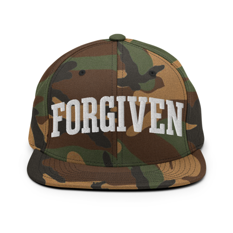 FORGIVEN Snapback Hat