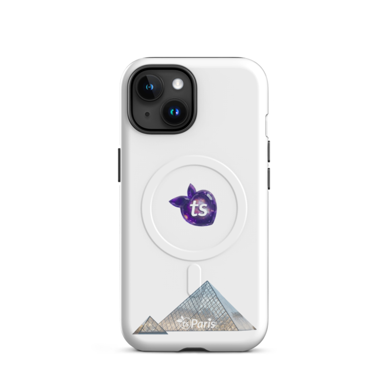 tsgabrielle® • Paris - The Louvre Pyramid • Tough Case • MagSafe® • Compatible with iPhone® • Latest Models