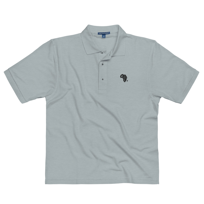 AfriKin Black Men's Premium Polo