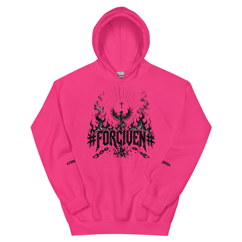 Unisex Distressed FORGIVEN Hoodie
