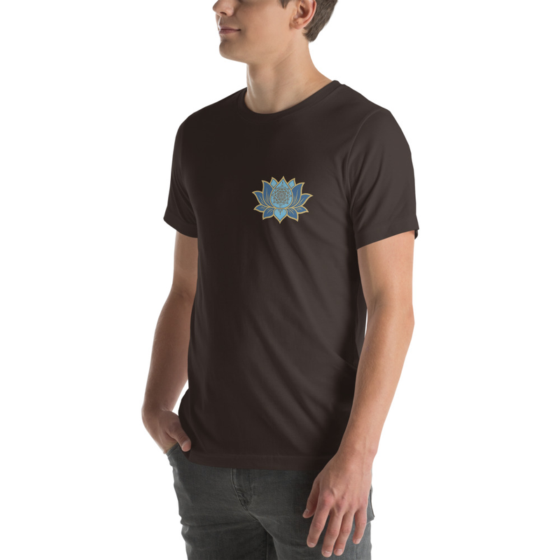 Blue Lotus Tee – XL, Brown