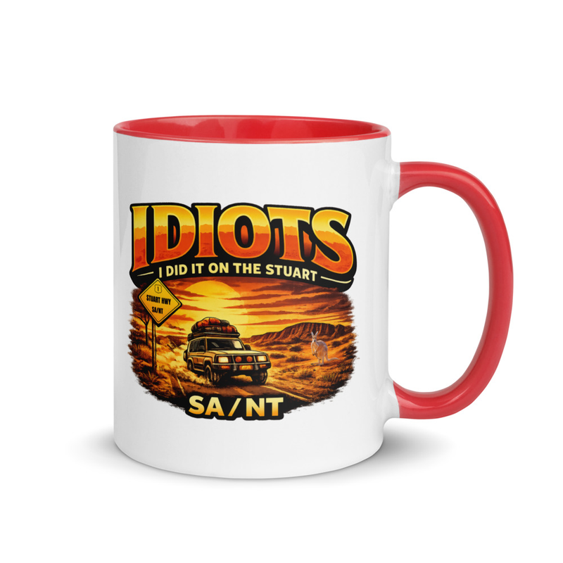 Mug with Color Inside – 11 oz, Red