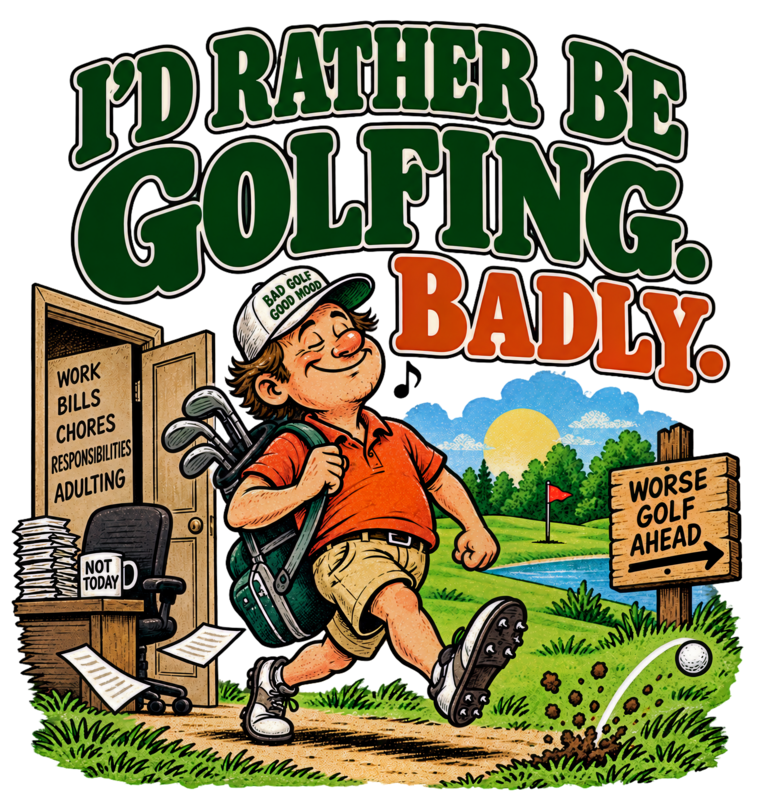 Golfing Badly
