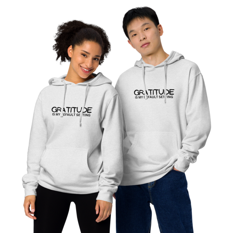 Unisex midweight hoodie – S, Grey Heather