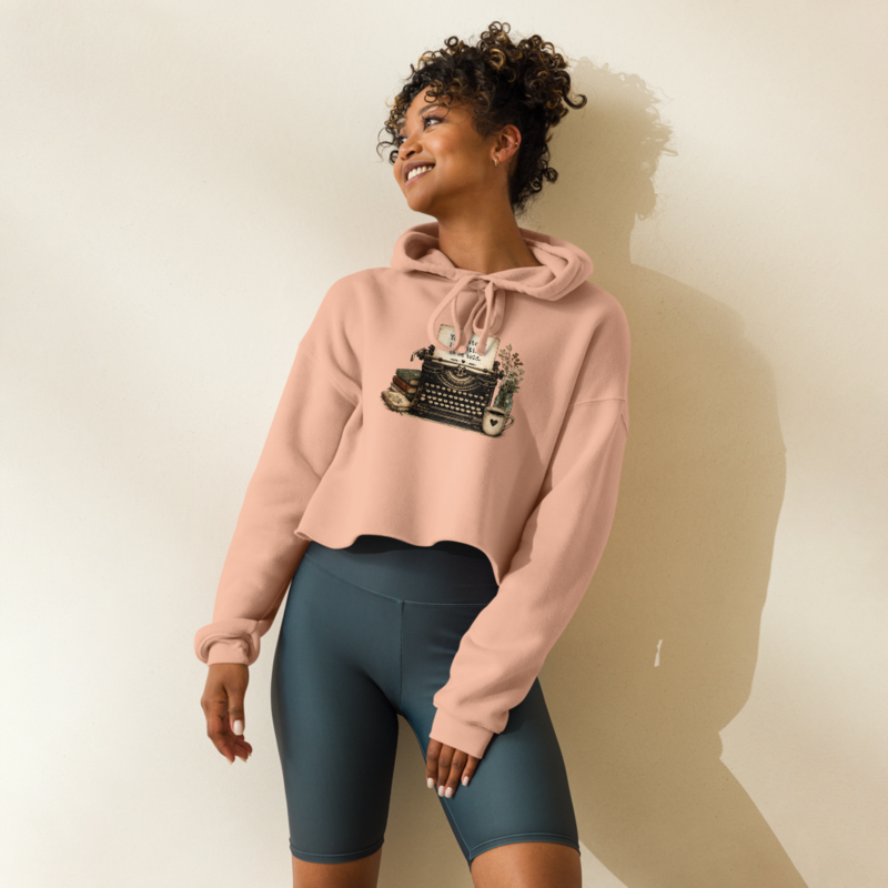 Write Your Story Crop Hoodie