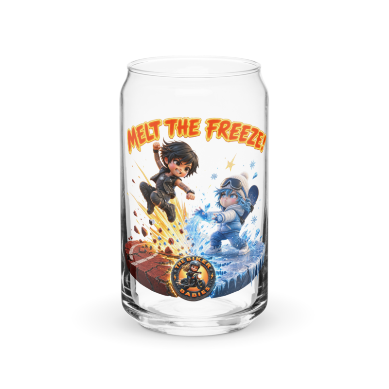 Melt The Freeze 16oz Can Glass