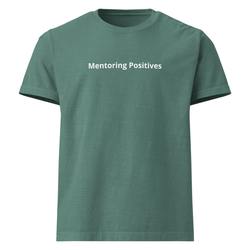 Unisex Positive Affirmations Tee – S, Washed Pine