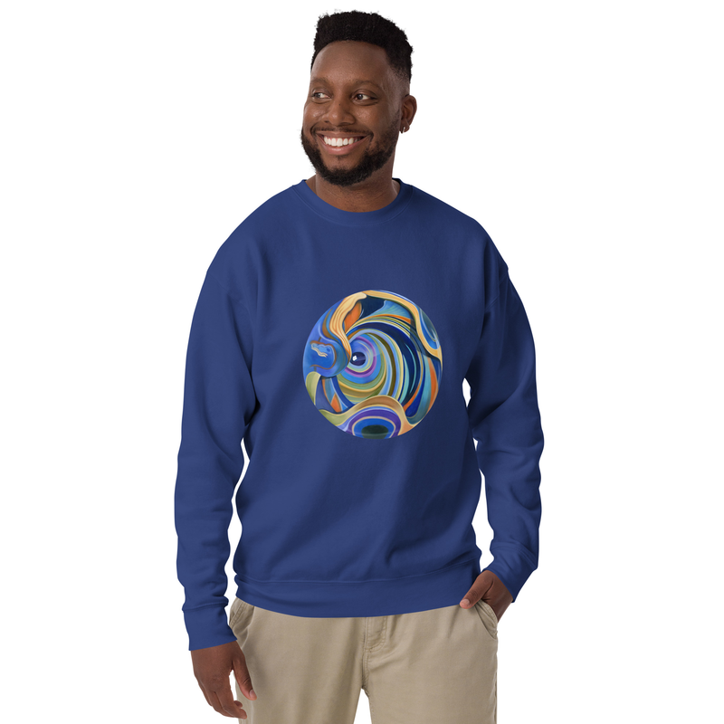 John in Wonderland - Unisex Premium Sweatshirt – M, Team Royal
