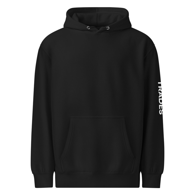 HFTT Unisex premium mid-weight hoodie Back Printed