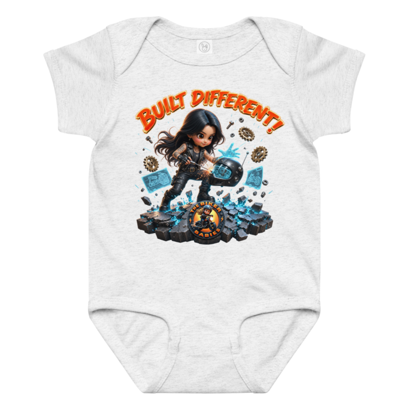 Amara Built Different Baby Grow