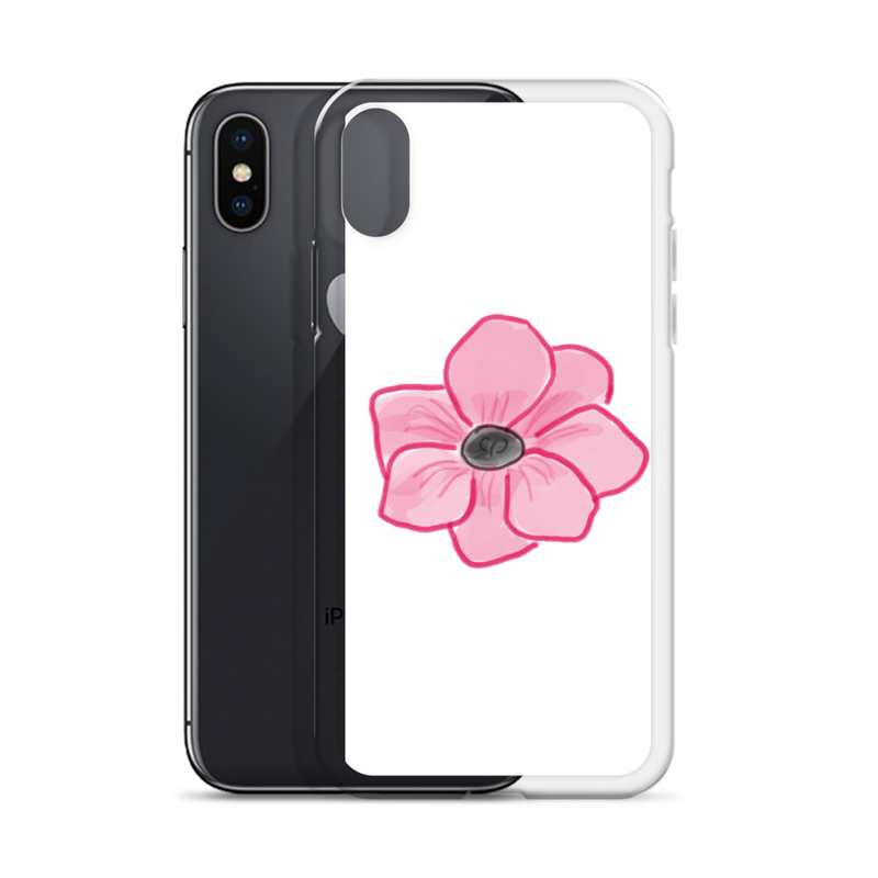 Cheery Pink Flower iPhone Case – Image 5