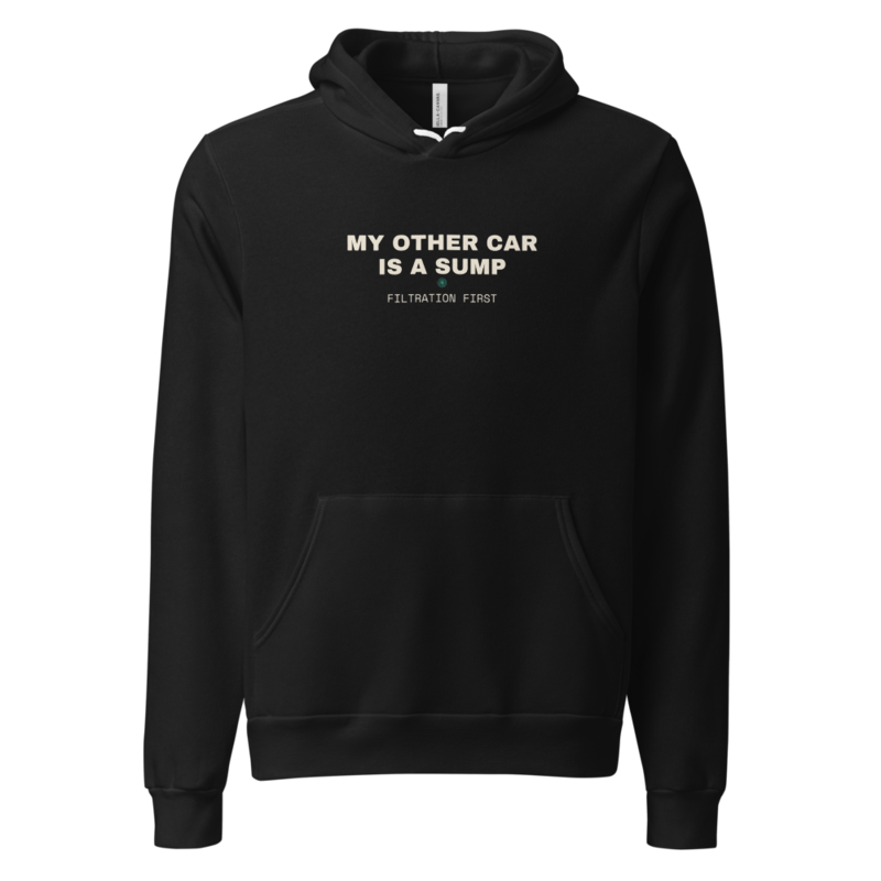 MY OTHER CAR IS A SUMP Hoodie mockup