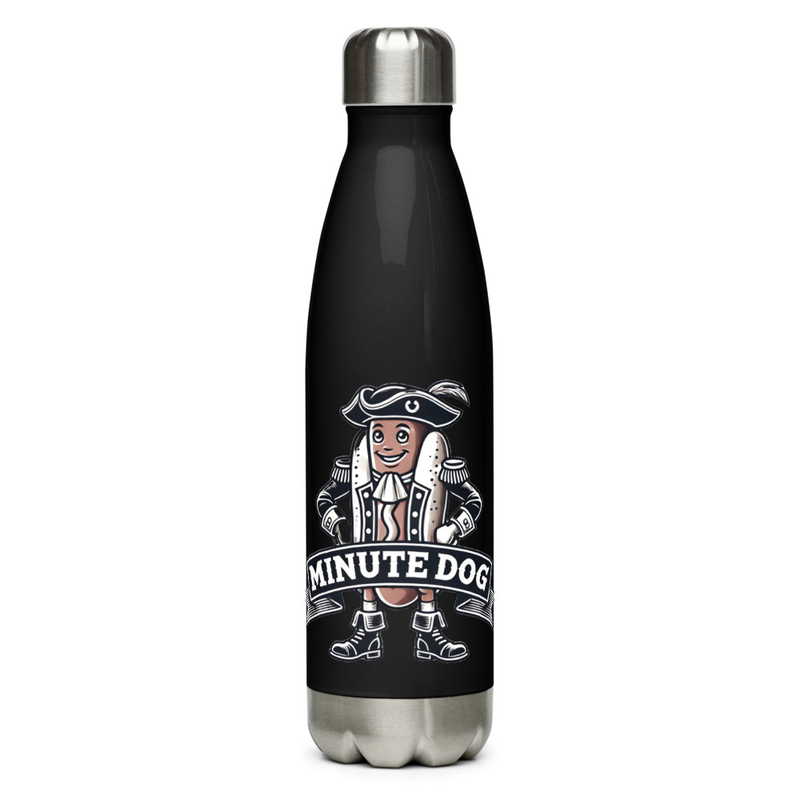 Minute Dog Stainless Steel Water Bottle
