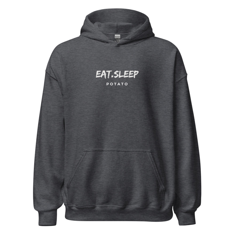 Eat Sleep Potato Unisex Hoodie — The brand hoodie — view 2