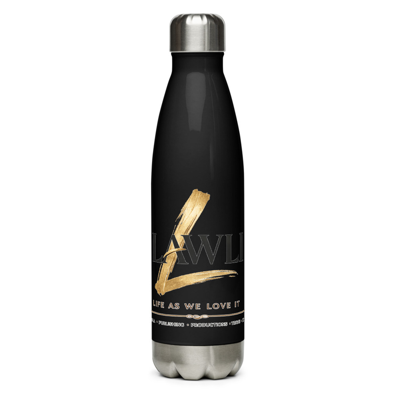 Stainless steel water bottle