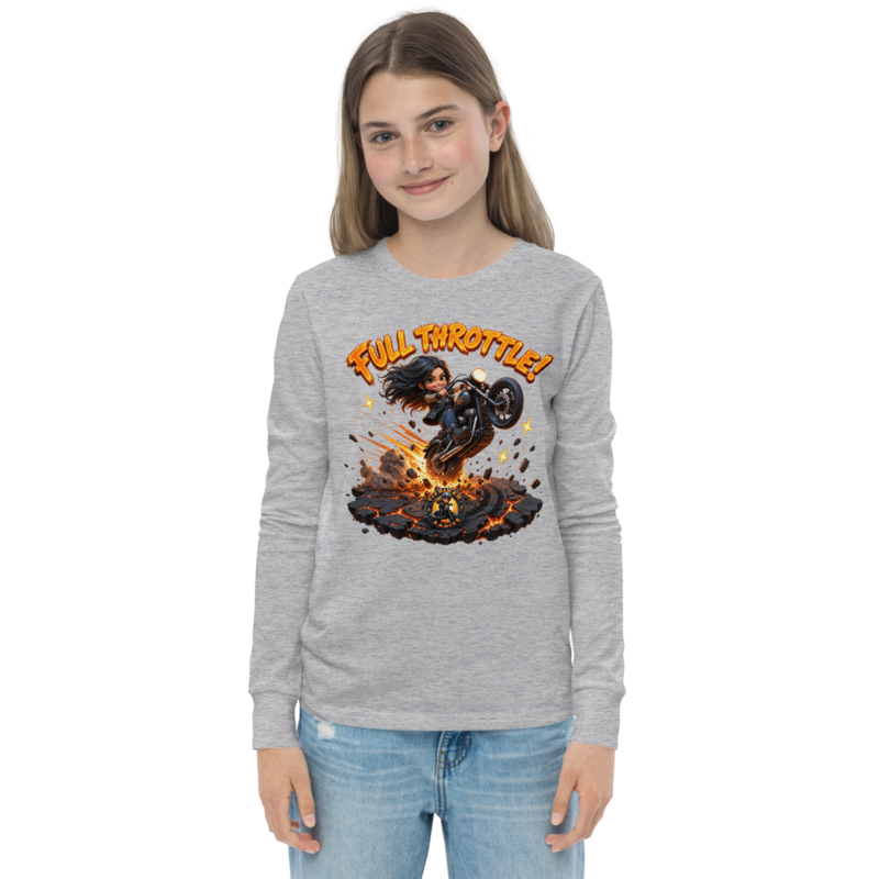 Kai Full Throttle Kids Long Sleeve