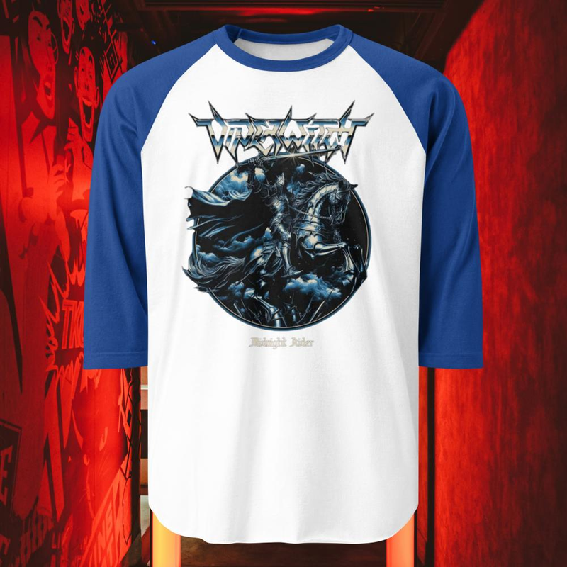 3\4 Baseball Tee - Midnight Rider (Unisex)