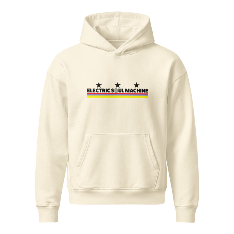 Unisex relaxed mid-weight hooded sweatshirt