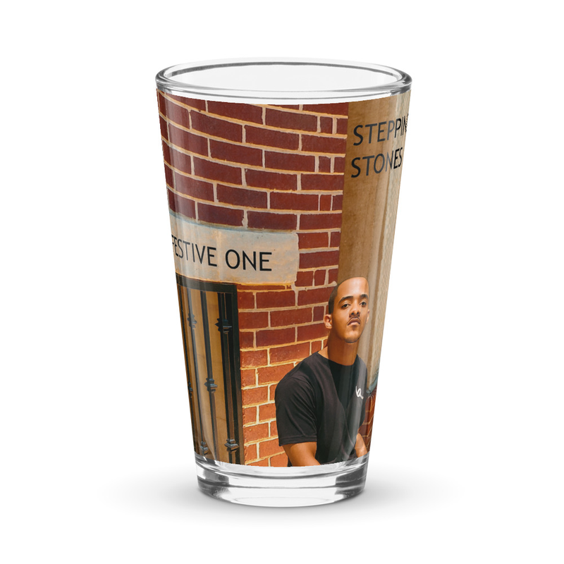 Stepping Stones Shaker Pint Glass
