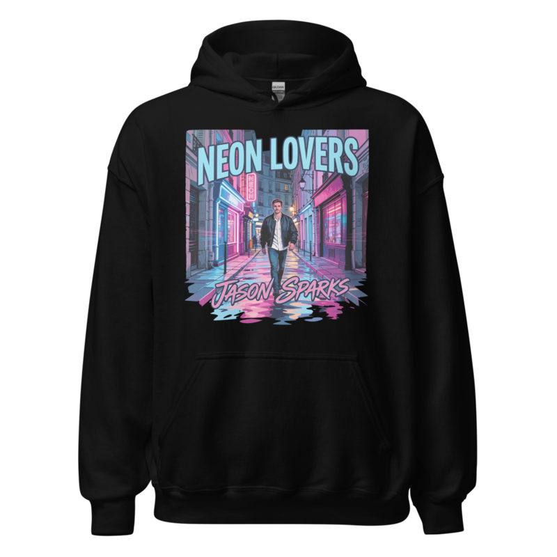 NEON LOVERS – Cinematic Streetlight Hoodie (Unisex)