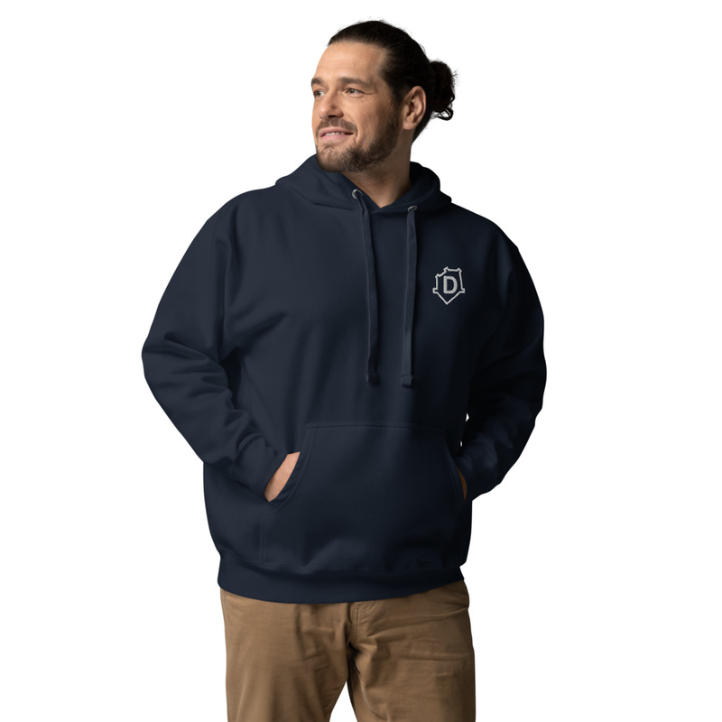 Skutsje Dokkum - Unisex Hoodie — Skûtsje Ebenhaëzer Dokkum (foto 2)