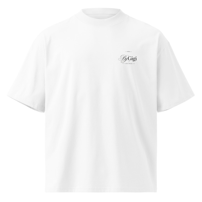 organic oversized high neck t-shirt