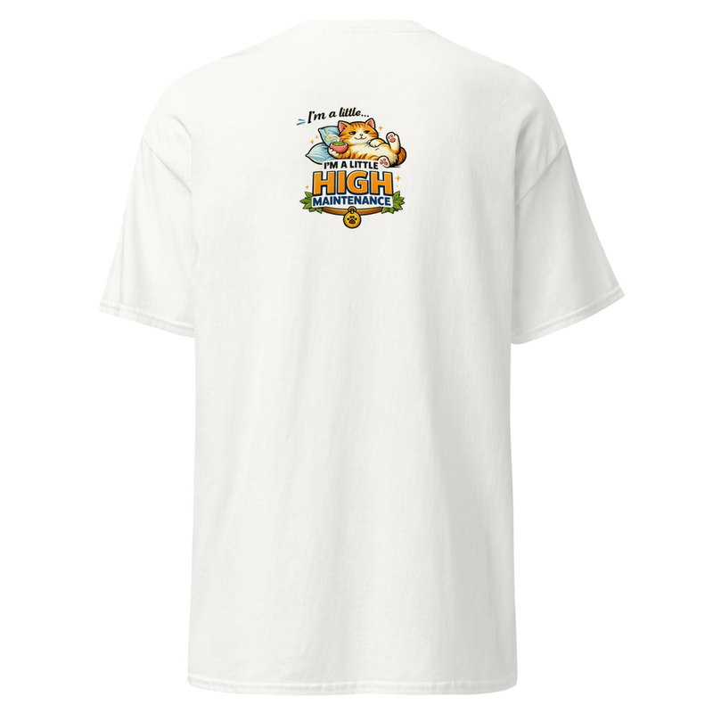 High Maintenance Unisex classic tee – XL, White