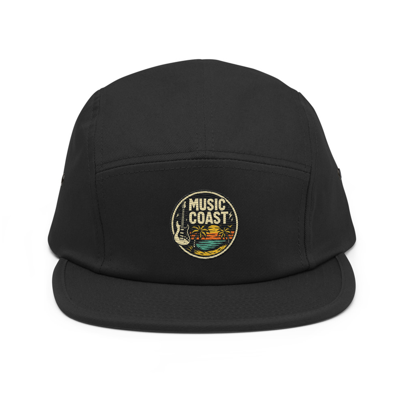 Music Coast Five Panel Cap