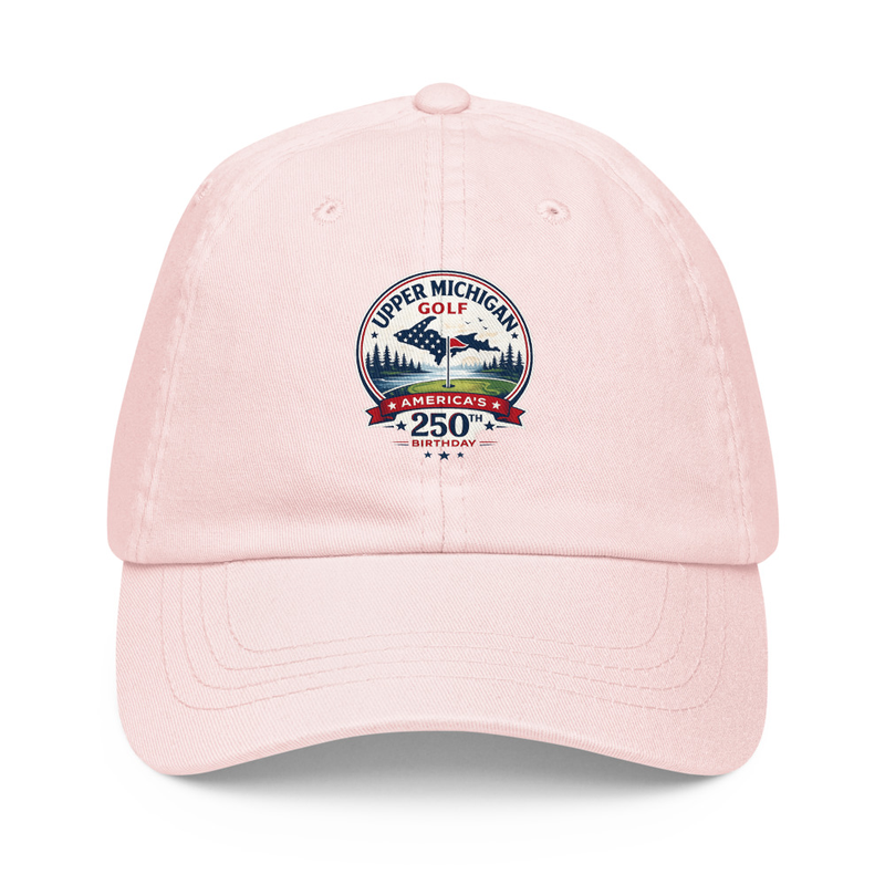 UP Golf #6 Pastel baseball hat – One size, Pastel Pink