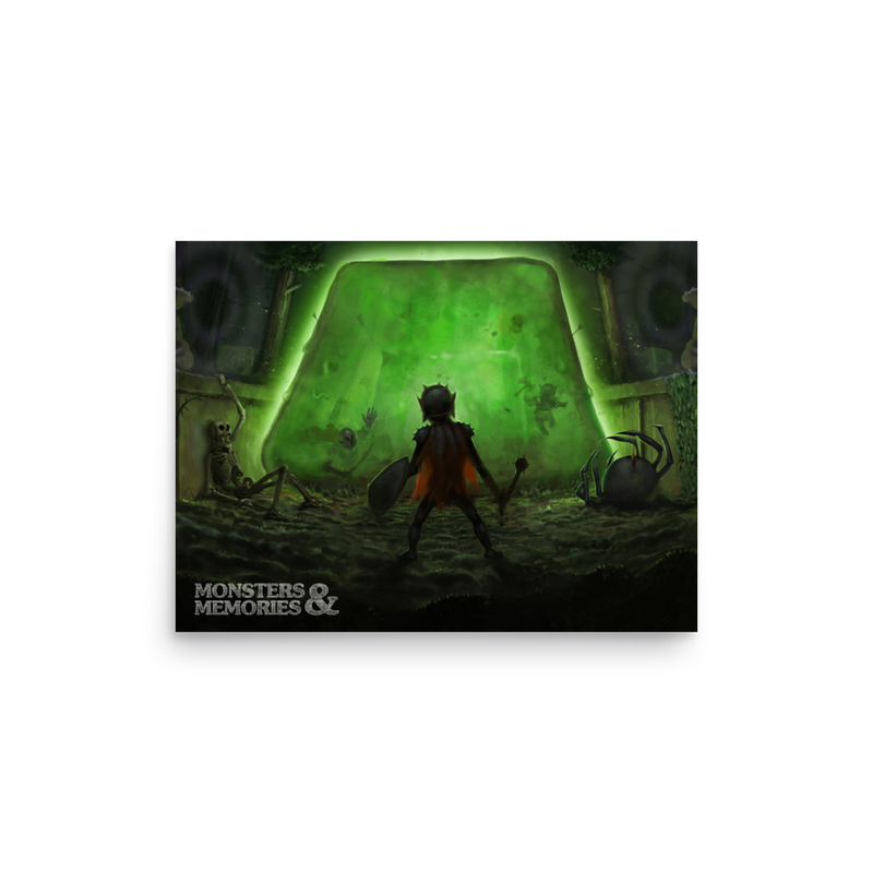 Matte Print: Gelatinous