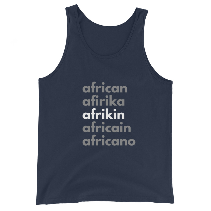 I Am Afrikin Unisex Tank Top