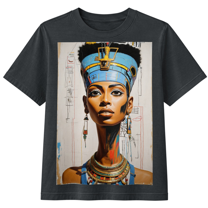 SEE//YOURSELF//THERE- Women's Heavyweight Garment Dye Tee