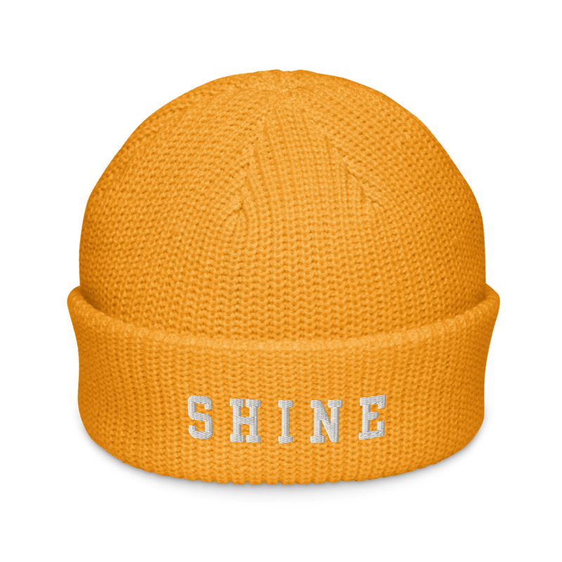 SHINE Fisherman Beanie – Gold