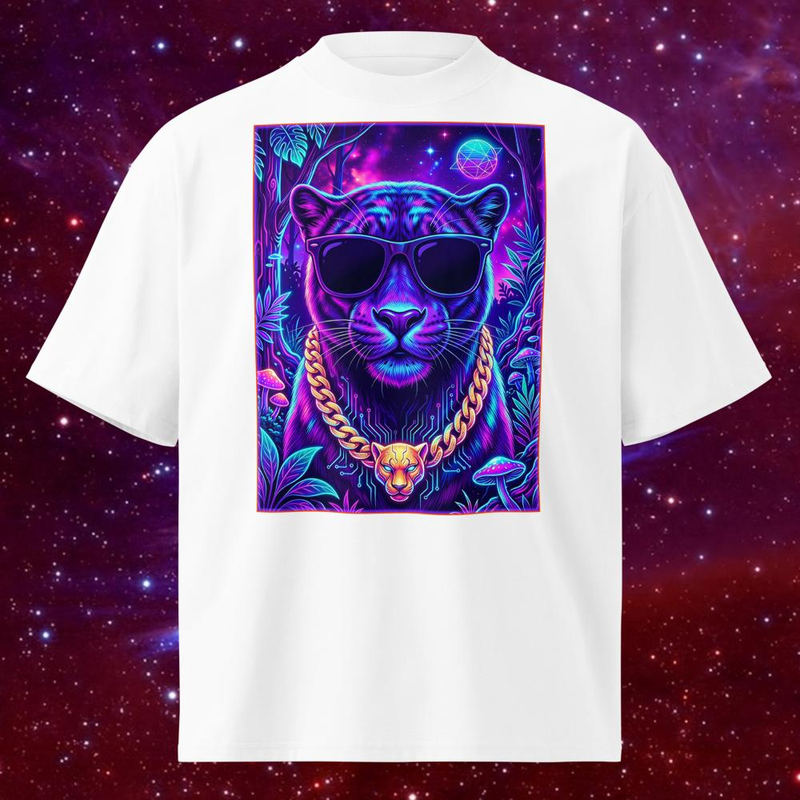 Hipster Panther - Hipster Panther / White / S