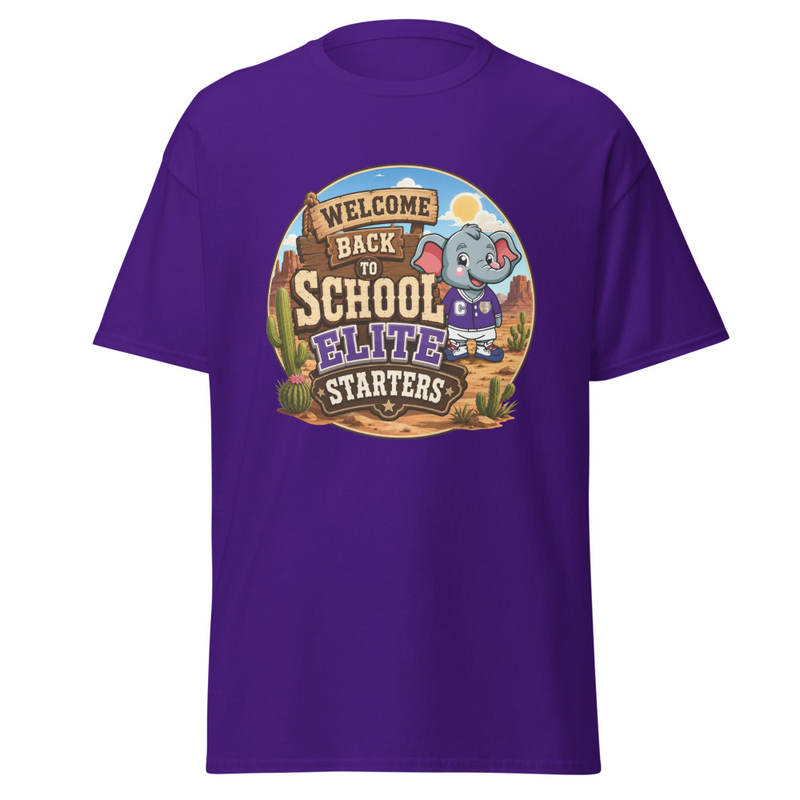 (Adult Size) Elite Starters Design 2 - ECLC Classroom Color Shirts copy copy
