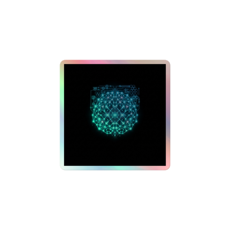 Uncle Benny ® Neural Link Sync IBM Quantum Computer Sticker